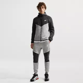 Nike Tech joggingbroek van fleece voor heren - Grijs