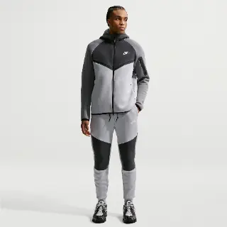 Nike Tech joggingbroek van fleece voor heren - Grijs
