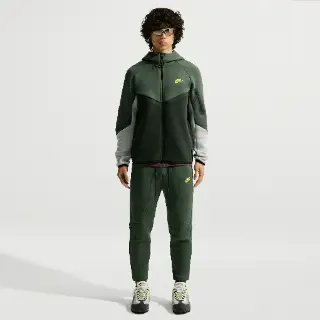 Nike Tech joggingbroek van fleece voor heren - Groen