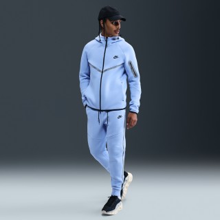 Nike Tech joggingbroek van fleece voor heren met reflecterend design-accenten - Blauw