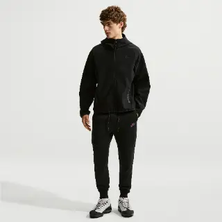 Nike Tech joggingbroek van fleece voor heren - Zwart