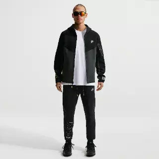 Nike Tech joggingbroek van fleece voor heren - Zwart