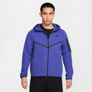 Nike Tech Windrunner herenjack van fleece met rits over de hele lengte - Paars