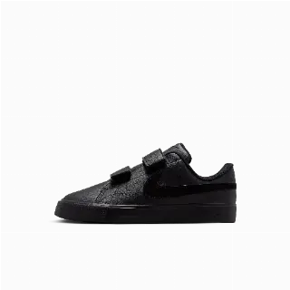 Nike Tennis Essential kleuterschoenen - Zwart