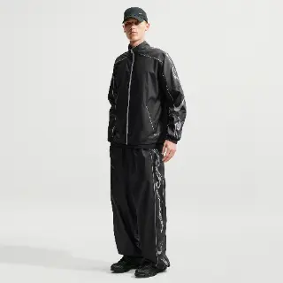 Nike trainingsbroek met graphic voor heren - Zwart