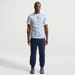 Nike Tuned Air geweven herenbroek - Blauw