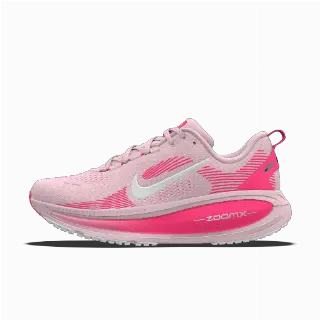 Nike Vomero 18 By You custom hardloopschoenen voor dames (straat) - Roze
