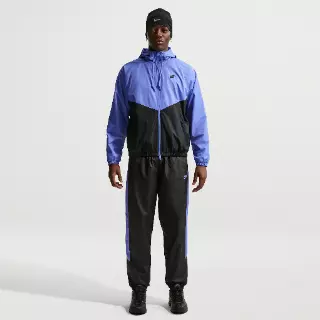 Nike Windrunner herenbroek met voering - Zwart