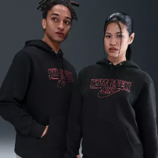 Nike x Stranger Things hoodie voor heren - Zwart