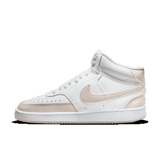NikeCourt Vision Mid Damesschoen - Wit