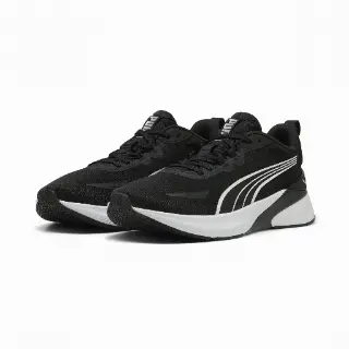 PUMA Agile Lite uniseks sportschoenen, Zwart/Wit/Zilver