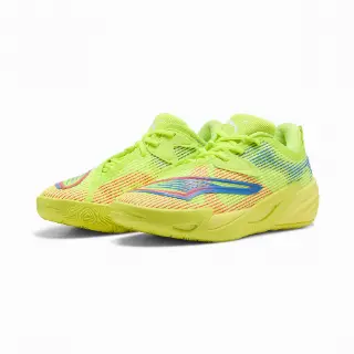 PUMA All-Pro NITROâ¢ 2 Core basketbalschoenen, Zwart/Zilver