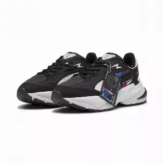 PUMA BMW M MOTORSPORT RS Surge uniseks sneakers, Zwart/Wit