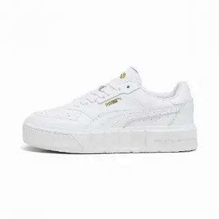 PUMA Cali Court leren damessneakers, Wit