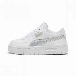 PUMA Cali Dream iriserende sneakers voor Dames, Wit/Zilver