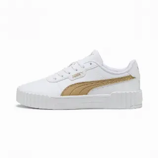 PUMA Carina 3.0 Aqua Metallics sneakers voor Dames, Wit/Goud