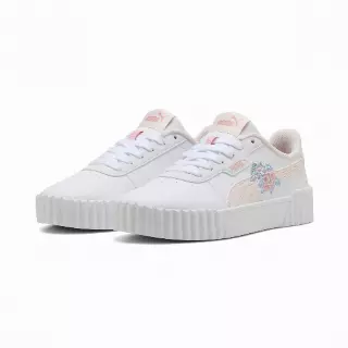 PUMA Carina 3.0 Floral sneakers voor Dames, Wit