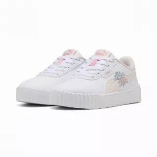 PUMA Carina 3.0 Floral sneakers voor Dames, Wit