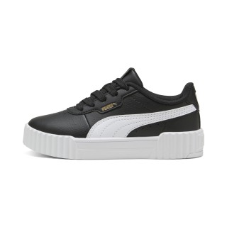 PUMA Carina 3.0 sneakers voor Dames, Zwart/Wit/Goud