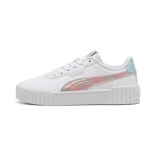 PUMA Carina 3.0 Space Belle Sneakers voor Dames, Roze/Wit