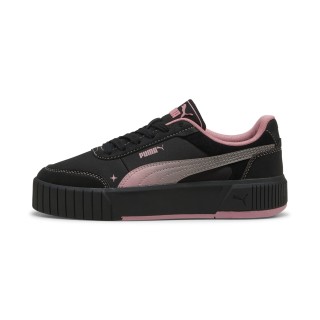 PUMA Carina Mia Satin Princess sneakers voor Dames, Roze/Zwart