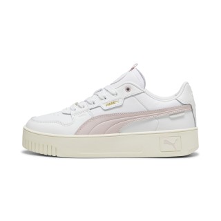 PUMA Carina Street Lux sneakers voor Dames, Wit/Goud