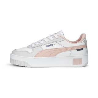 PUMA Carina Street sneakers voor Dames, Roze/Grijs/Wit