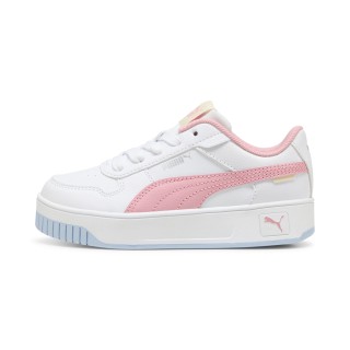 PUMA Carina Street sneakers voor Dames, Roze/Wit/Zilver