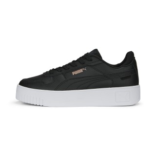 PUMA Carina Street sneakers voor Dames, Roze/Zwart/Goud