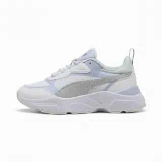 PUMA Cassia sportschoenen voor Dames, Grijs/Wit