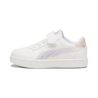 PUMA Caven 2.0 Holo sneakers voor Dames, Wit/Zilver