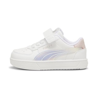 PUMA Caven 2.0 Holo sneakers voor Dames, Wit/Zilver