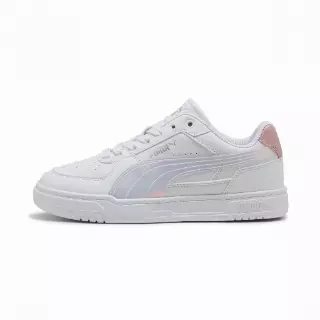 PUMA Caven III Holo 2.0 sneakers voor Dames, Wit/Zilver
