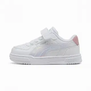 PUMA Caven III Holo 2.0 sneakers voor Dames, Wit/Zilver