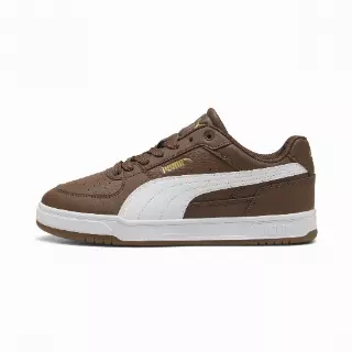 PUMA Caven III uniseks sneakers, Wit/Goud/Bruin
