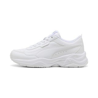 PUMA Cilia Mode sportschoenen voor Dames, Wit/Zilver