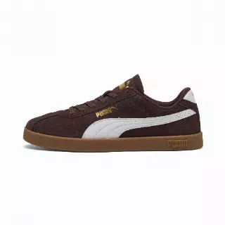 PUMA Club II Suede unisex sneakers, Wit/Bruin