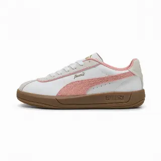 PUMA Club Klassika sneakers voor Dames, Roze/Grijs/Wit