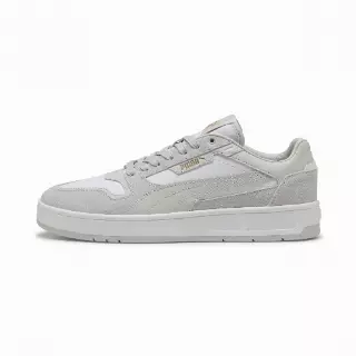 PUMA Court Classic Suede sneakers uniseks, Grijs/Wit/Goud