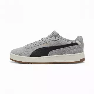 PUMA Court Classic Suede sneakers uniseks, Zwart/Grijs/Goud