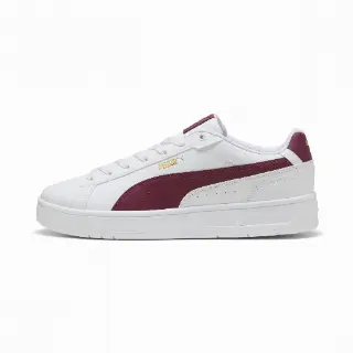 PUMA Court Classico sneakers unisex, Rood/Wit/Goud