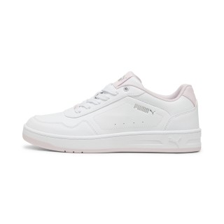 PUMA Court Classy sneakers voor Dames, Roze/Wit/Zilver