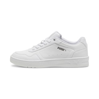 PUMA Court Classy sneakers voor Dames, Wit/Zilver