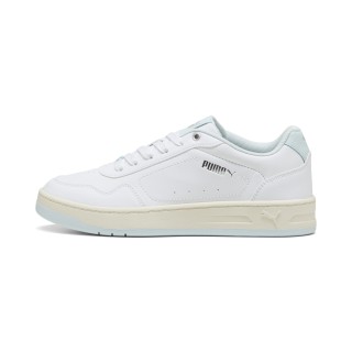 PUMA Court Classy sneakers voor Dames, Wit/Zilver