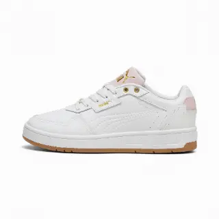 PUMA Court klassieke Lux sneakers, Wit/Goud