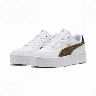 PUMA Court Lally Skye Feline sneakers voor Dames, Wit