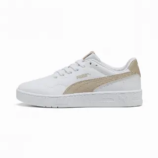 PUMA Court Lally sneakers voor Dames, Wit/Bruin