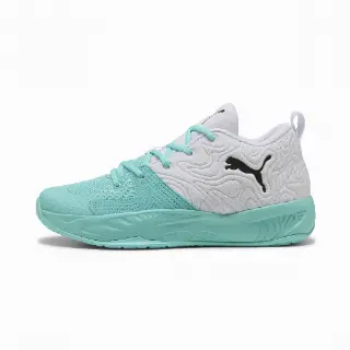 PUMA Court Pro 3 uniseks middelhoge basketbalschoenen, Zwart/Wit