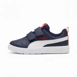 PUMA Courtflex V3 sneakers, Blauw/Rood/Wit