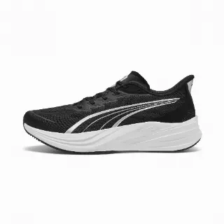 PUMA Darter Pro 2 uniseks hardloopschoenen, Zwart/Wit/Zilver